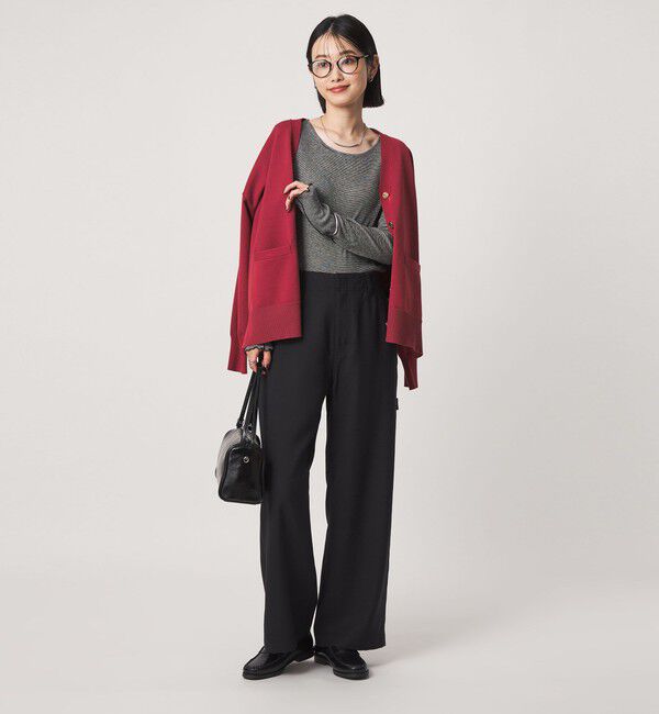 UNITED ARROWS green label relaxing「［size SHORTあり］テレコ クルーネック プルオーバー」|Tシャツ・カットソー|