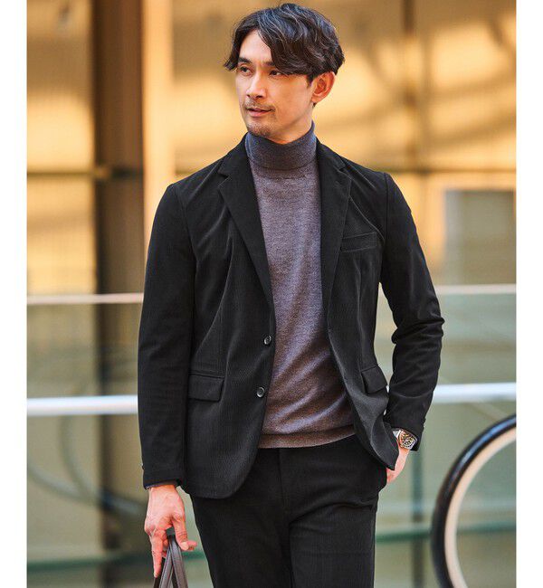 UNITED ARROWS green label relaxing「【WEB限定】JUST fit コーデュロイ ナロー セットアップ ジャケット＆パンツ」|スーツ|