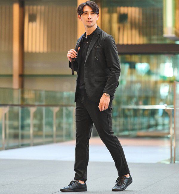 UNITED ARROWS green label relaxing「【WEB限定】JUST fit コーデュロイ ナロー セットアップ ジャケット＆パンツ」|スーツ|OLIVE