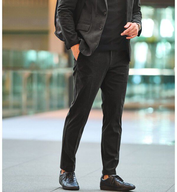 UNITED ARROWS green label relaxing「【WEB限定】JUST fit コーデュロイ ナロー セットアップ ジャケット＆パンツ」|スーツ|