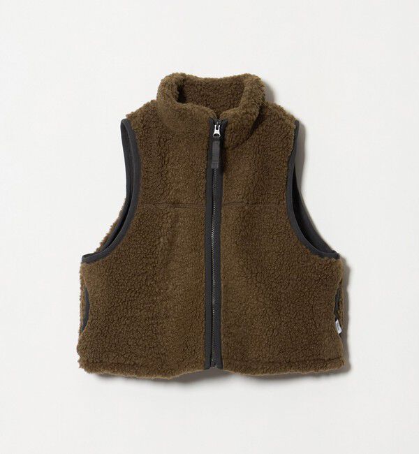 UNITED ARROWS green label relaxing「【スタメンシリーズ】ボア ジップ ベスト / キッズ 100cm-160cm」|その他|
