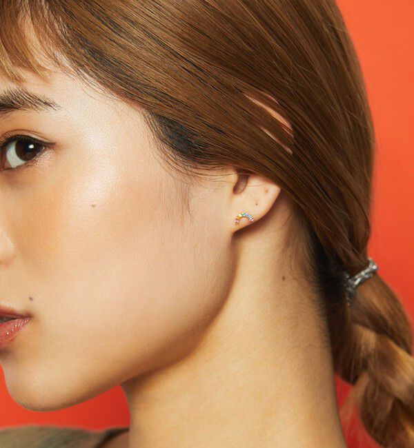 BEAUTY&YOUTH UNITED ARROWS「＜BAQLESS＞Honesty Arc Palette ピアス」|ピアス|