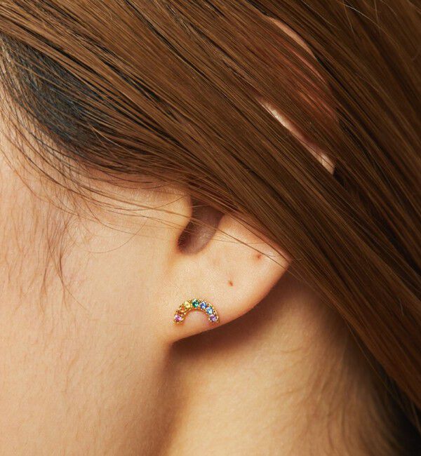 BEAUTY&YOUTH UNITED ARROWS「＜BAQLESS＞Honesty Arc Palette ピアス」|ピアス|