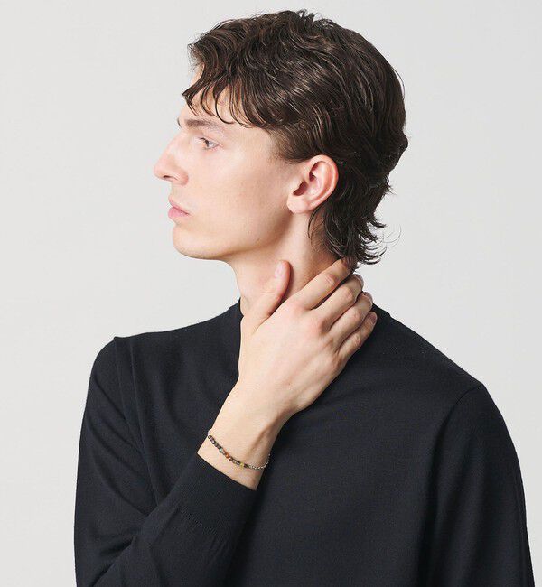 BEAUTY&YOUTH UNITED ARROWS「＜eoa＞ストーン チェーン ブレスレット」|ブレスレット・バングル|
