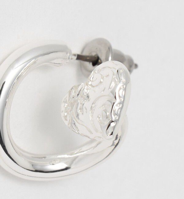 BEAUTY&YOUTH UNITED ARROWS「＜Soierie＞Heart barbell small ピアス」|ピアス|