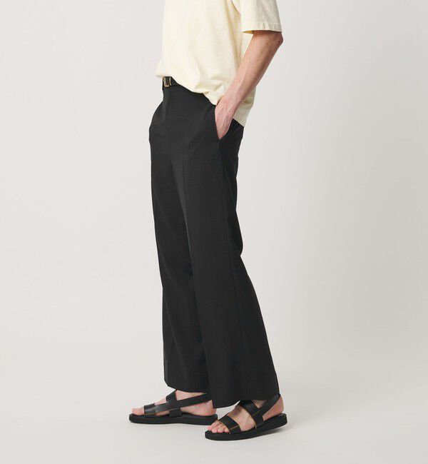 BEAUTY&YOUTH UNITED ARROWS「TR ウーステッド フレア スラックス NO.7 ウォッシャブル」|チノ|