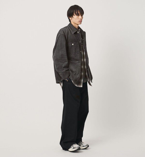 NICE WEATHER「＜NICE WEATHER＞デニムカバーオール」|デニムジャケット|