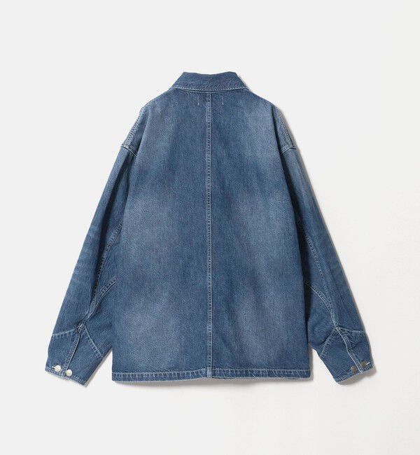 NICE WEATHER「＜NICE WEATHER＞デニムカバーオール」|デニムジャケット|