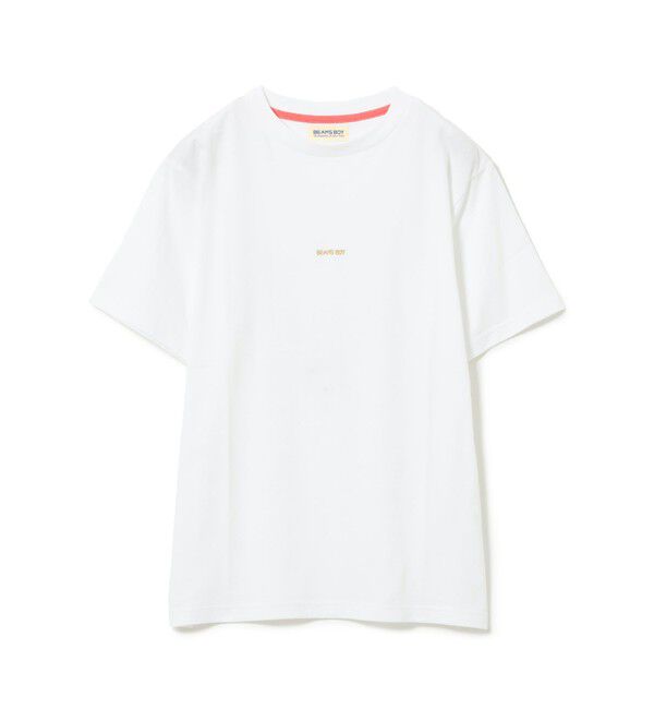 BEAMSBOY「ボーイ エンブロイダリー クルー Tシャツ」|Tシャツ・カットソー|