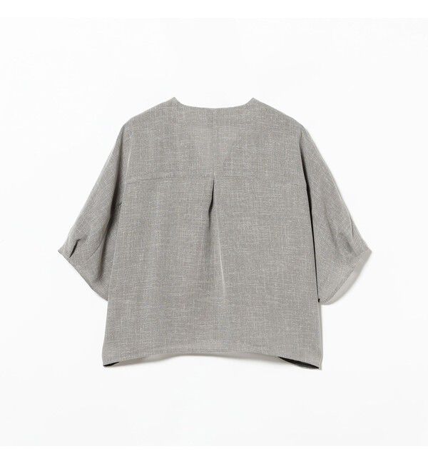 Demi-Luxe BEAMS 「ツイード メッシュ タック ジャケット」|ダッフルコート|