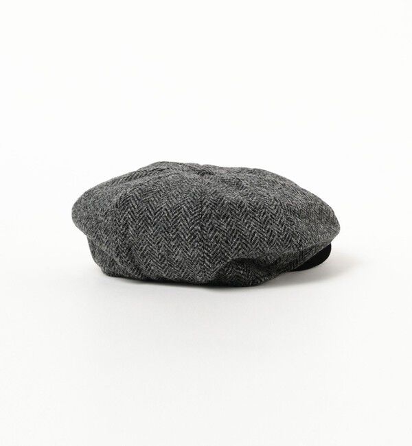 BEAMS PLUS「BEAMS PLUS / Casket Wool Herringbone」|キャップ・キャスケット|