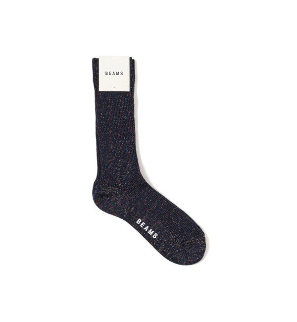 BEAMS「ラメ クルー ソックス」|ソックス|INDIGO
