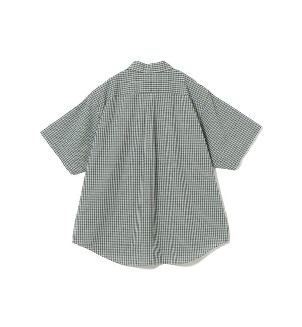 BEAMS「BEAMS｜【別注】DANTON / ショートスリーブシャツ｜半袖シャツ｜ダントン｜シワになりにくい 清涼感 」|シャツ・ブラウス|