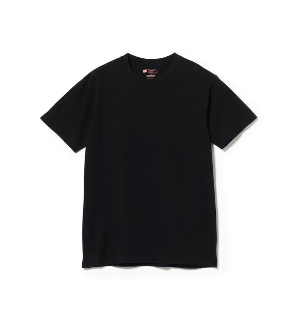 BEAMS「BEAMS｜【別注】Hanes / Mix Japan Fit 2Pack T-shirts｜半袖 クルーネック 2枚組｜丸胴編み 」|インナー|