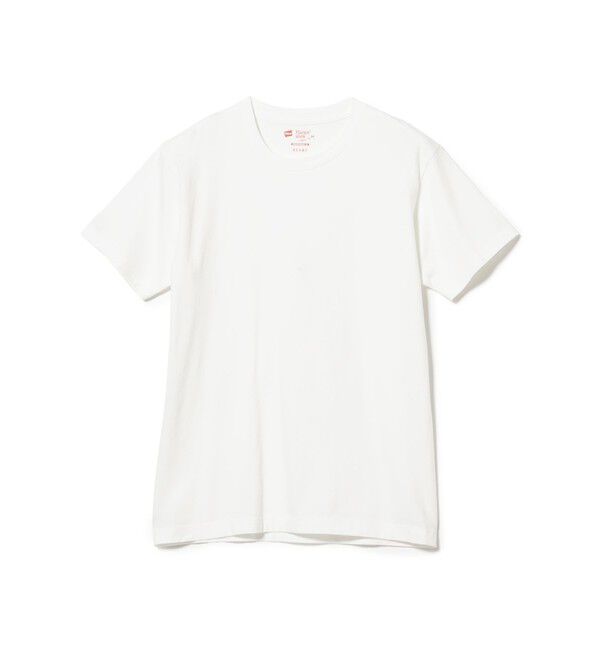 BEAMS「BEAMS｜【別注】Hanes / Mix Japan Fit 2Pack T-shirts｜半袖 クルーネック 2枚組｜丸胴編み 」|インナー|