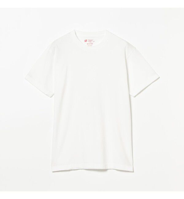 BEAMS「BEAMS｜【別注】Hanes / Mix Japan Fit 2Pack T-shirts｜半袖 クルーネック 2枚組｜丸胴編み 」|インナー|