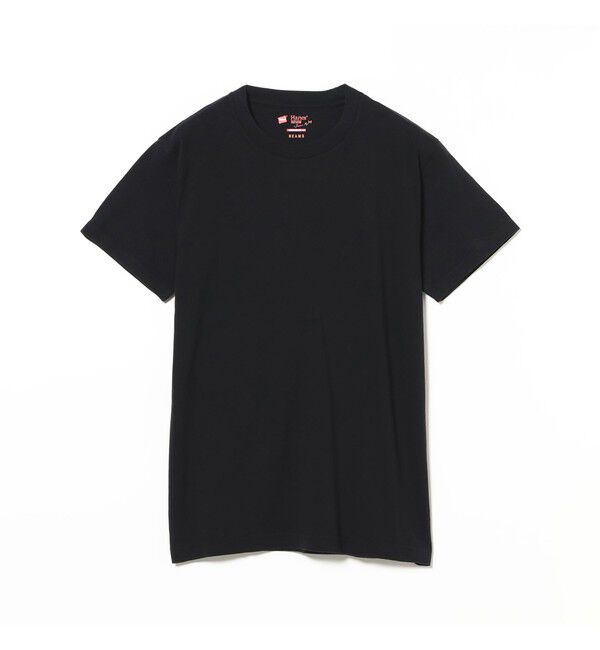 BEAMS「BEAMS｜【別注】Hanes / Mix Japan Fit 2Pack T-shirts｜半袖 クルーネック 2枚組｜丸胴編み 」|インナー|