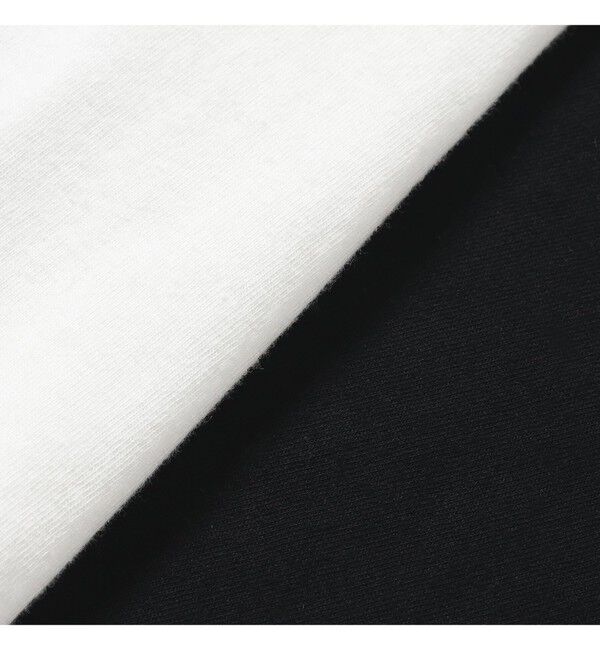 BEAMS「BEAMS｜【別注】Hanes / Mix Japan Fit 2Pack T-shirts｜半袖 クルーネック 2枚組｜丸胴編み 」|インナー|