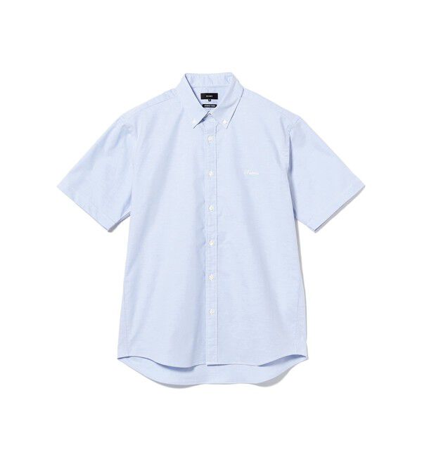 BEAMS「オックスフォード ワンポイント ミニボタンダウンシャツ【ベーシックフィット】」|シャツ・ブラウス|