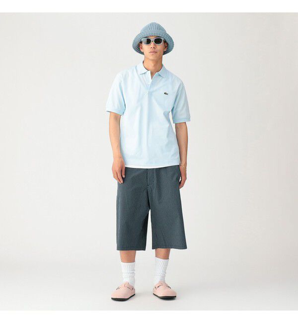 BEAMS「【別注】LACOSTE / ヘビーカノコ ポロシャツ」|ポロシャツ|
