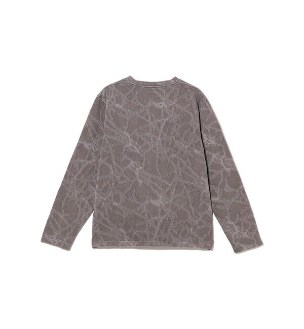 BEAMS「ライトニング ジャカード ロングスリーブ Tシャツ」|Tシャツ・カットソー|