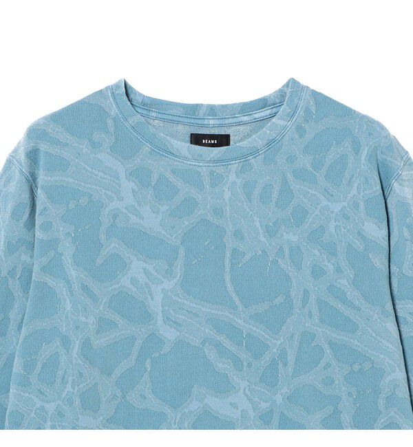 BEAMS「ライトニング ジャカード ロングスリーブ Tシャツ」|Tシャツ・カットソー|