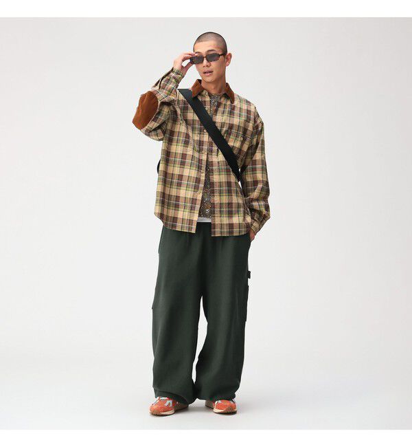 BEAMS「ワーク チェック シャツ 【ワイドフィット】」|シャツ・ブラウス|