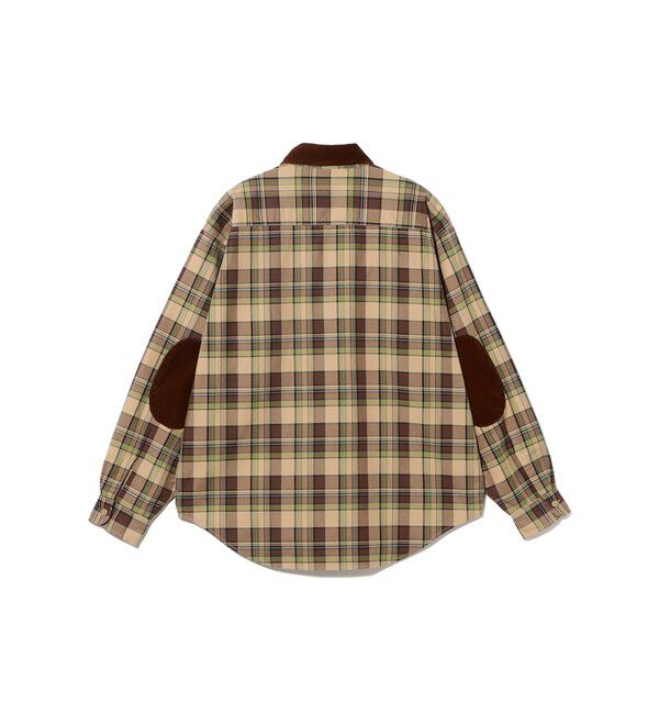 BEAMS「ワーク チェック シャツ 【ワイドフィット】」|シャツ・ブラウス|