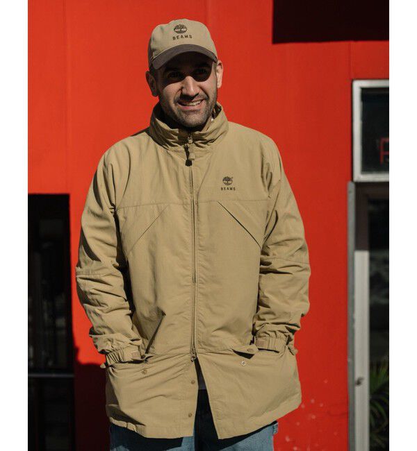 BEAMS「【別注】Timberland / Nylon Jacket」|ブルゾン・スタジャン|BRITISH_KHAKI