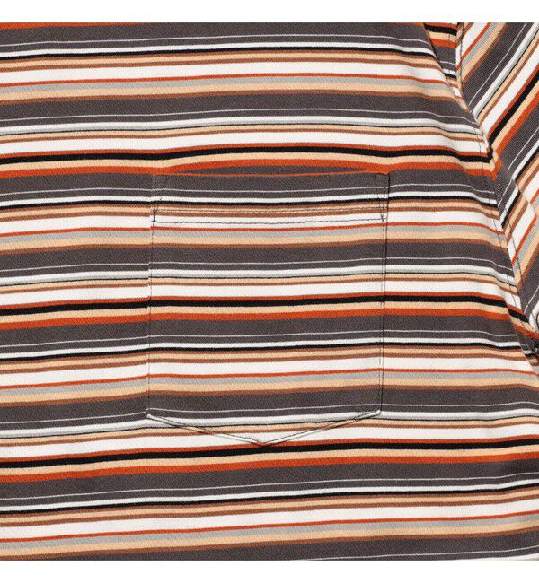 BEAMS PLUS「Pocket Tee Multi Stripe Tee」|Tシャツ・カットソー|