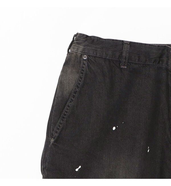 BEAMS「【別注】NULL TOKYO / Paintr Denim Shorts」|その他|