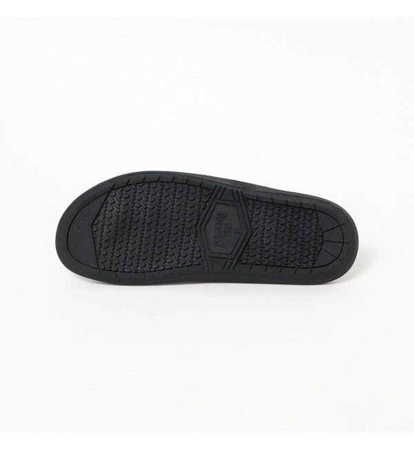 BEAMS「BEAMS｜【別注】ISLAND SLIPPER / レザー トング サンダル｜シンプル｜モノトーン」|サンダル|