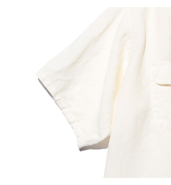 BEAMS PLUS「Open Collar 1/40 Linen」|シャツ・ブラウス|