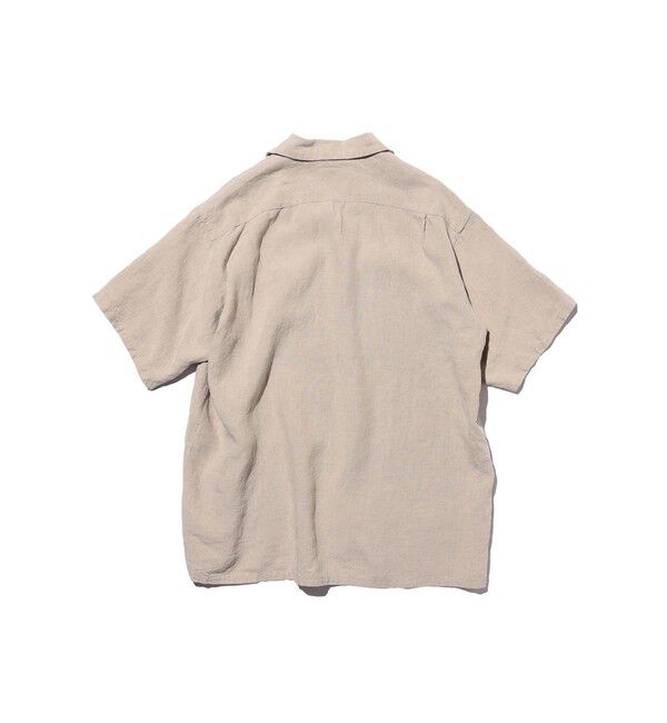 BEAMS PLUS「Open Collar 1/40 Linen」|シャツ・ブラウス|