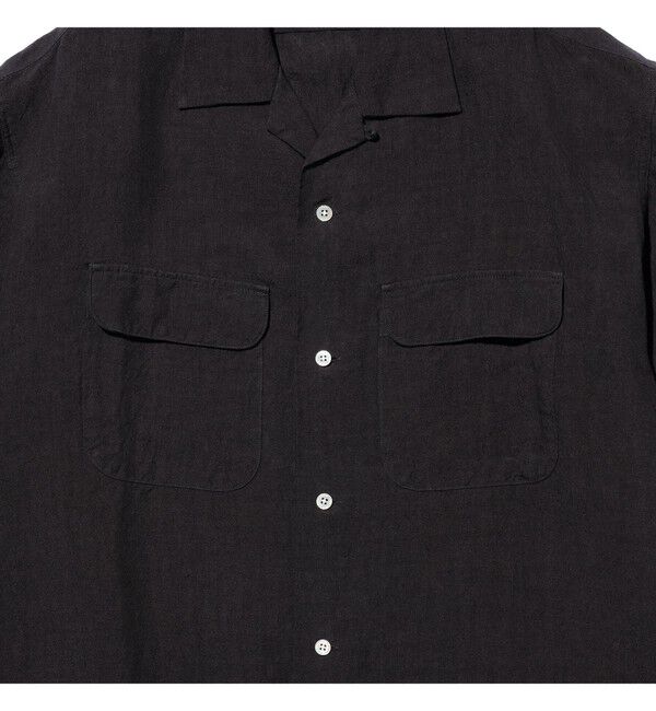 BEAMS PLUS「Open Collar 1/40 Linen」|シャツ・ブラウス|