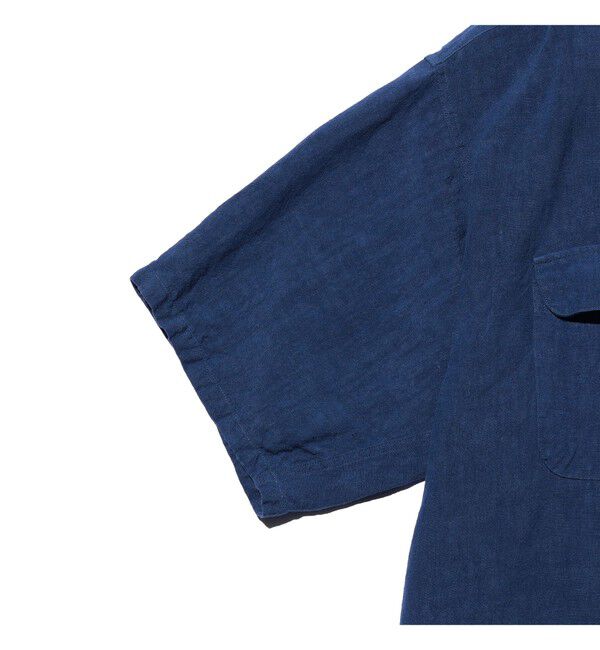 BEAMS PLUS「Open Collar 1/40 Linen」|シャツ・ブラウス|