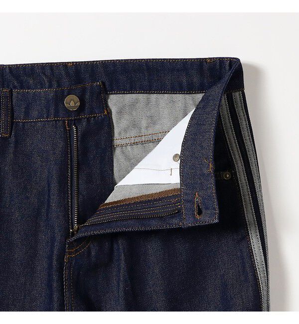 BEAMS「adidas / ADIDAS FIREBIRD ADICOLOR DENIM MID-RISE STRAIGHT-INDIGO DENIM」|デニム|