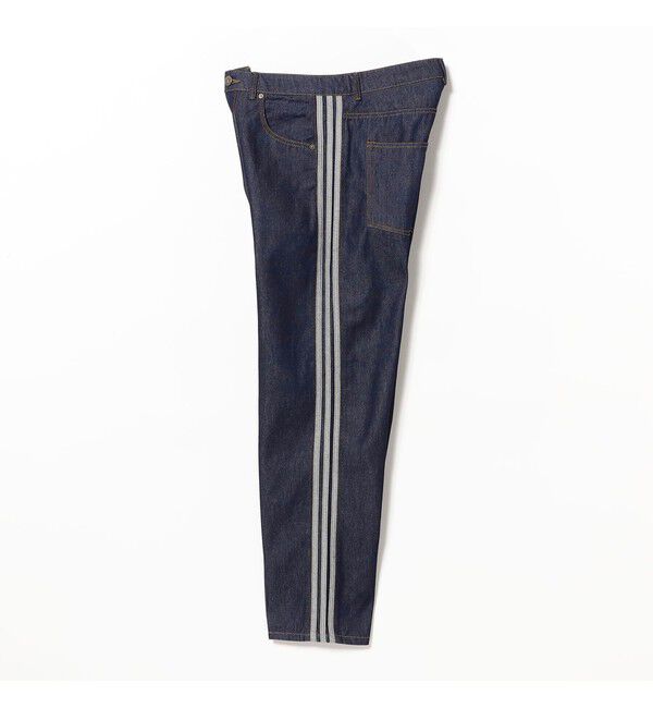 BEAMS「adidas / ADIDAS FIREBIRD ADICOLOR DENIM MID-RISE STRAIGHT-INDIGO DENIM」|デニム|