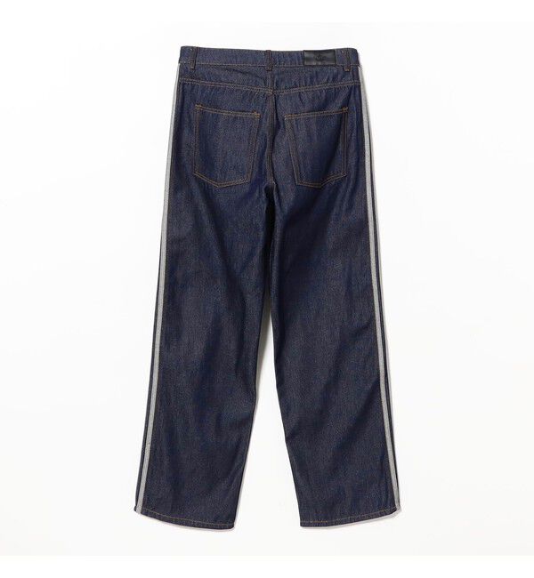 BEAMS「adidas / ADIDAS FIREBIRD ADICOLOR DENIM MID-RISE STRAIGHT-INDIGO DENIM」|デニム|