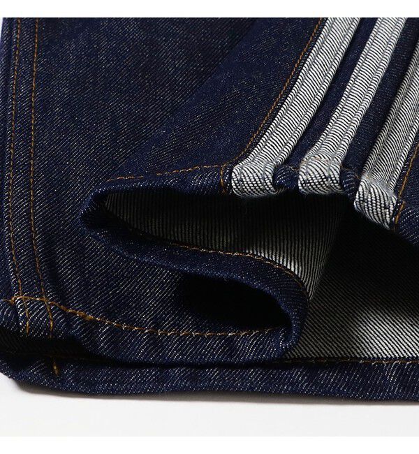 BEAMS「adidas / ADIDAS FIREBIRD ADICOLOR DENIM MID-RISE STRAIGHT-INDIGO DENIM」|デニム|