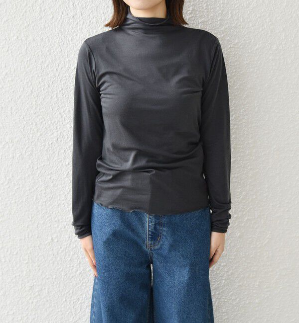 SHIPS Colors 「SHIPS Colors:〈手洗い可能〉セルロース ウール タートルネック インナー」|Tシャツ・カットソー|