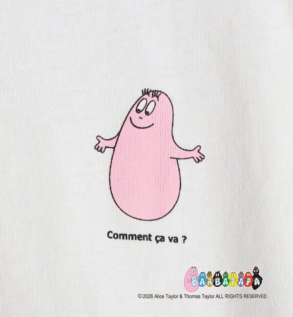 SHIPS Colors 「SHIPS Colors:〈洗濯機可能〉90～140cm / バーバパパ コラボ プリント Tシャツ◇」|Tシャツ・カットソー|