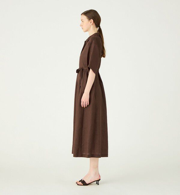 Ballsey「タンドゥルリネン Aラインスキッパーワンピース」|ワンピース|