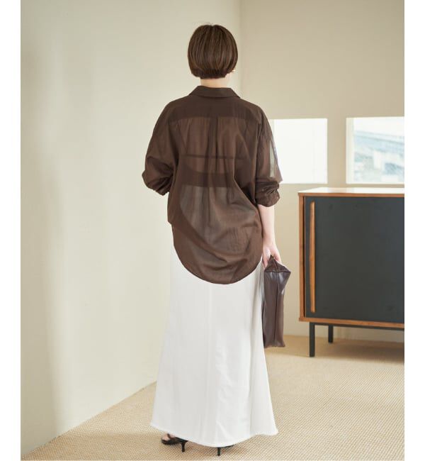 Plage「Garment dye long スカート」|スカート|