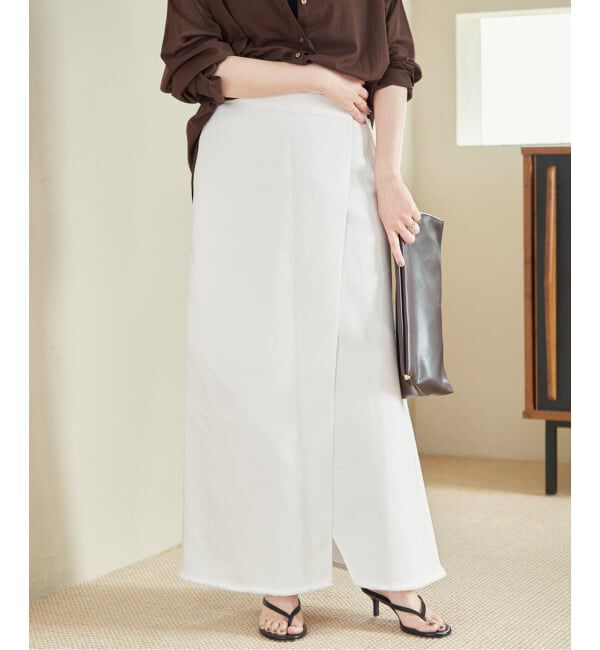Plage「Garment dye long スカート」|スカート|