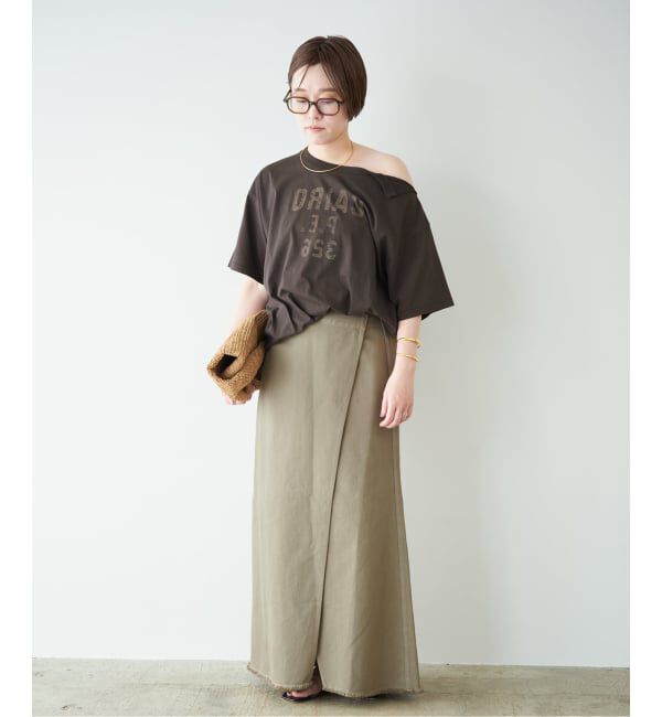 Plage「Garment dye long スカート」|スカート|