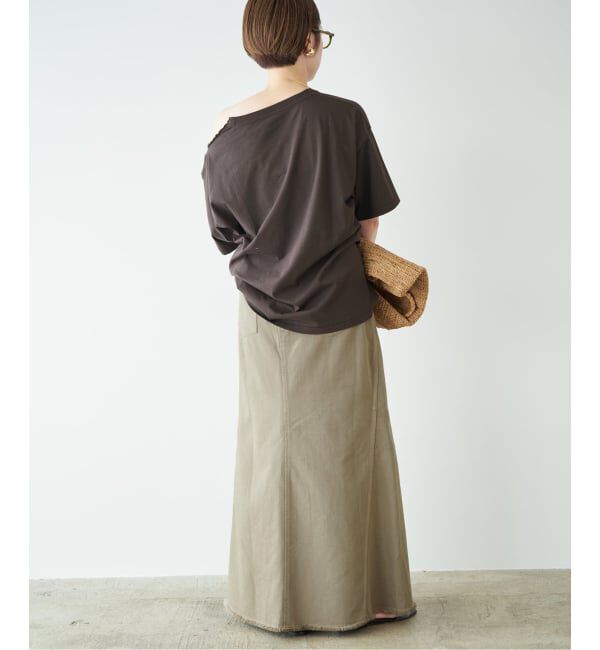 Plage「Garment dye long スカート」|スカート|