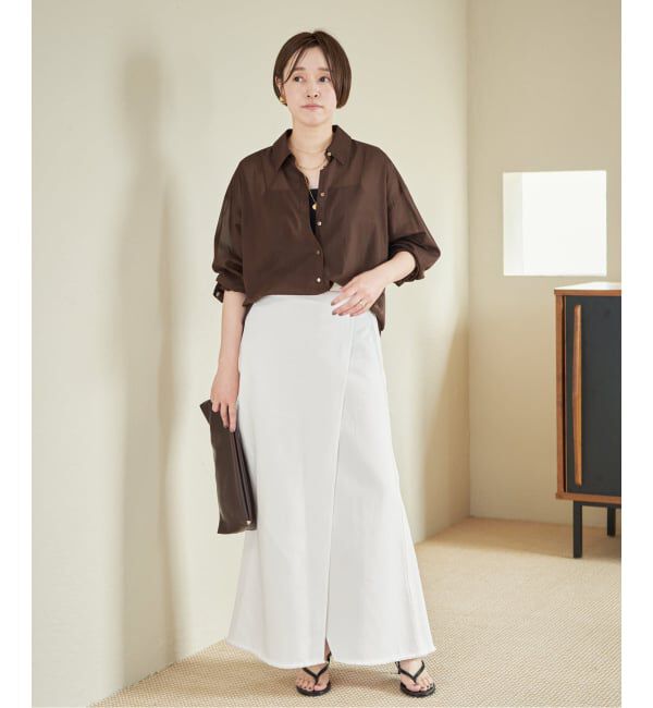 Plage「Garment dye long スカート」|スカート|