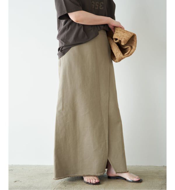 Plage「Garment dye long スカート」|スカート|