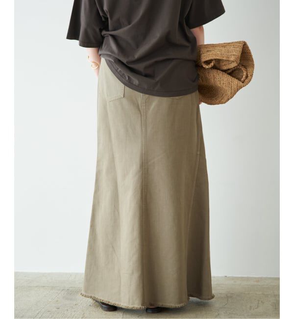 Plage「Garment dye long スカート」|スカート|